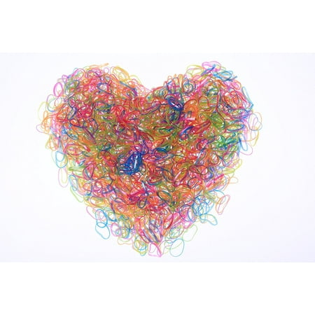 - 2000 PCS Rubber Bands, Elastic Braiding Band, Hair Ties for Toddlers, Children, Girls (Assorted Colors)