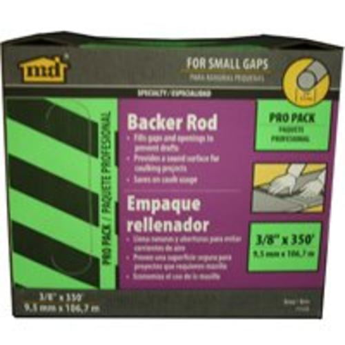 1PK-M-D Building Products 71550 Backer Rod, Pro Pack, 3/8