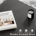 thumbnail image 3 of LAZZO Nesting Coffee Table Set of 2, Modern Wooden Coffee Table & End Table, Small Side Tables for Living Room, Bedroom & Apartment, Black, 3 of 7