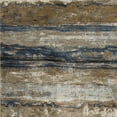 thumbnail image 2 of 7' x 11'  Viscose Ivory or Blue Area Rug, 2 of 5