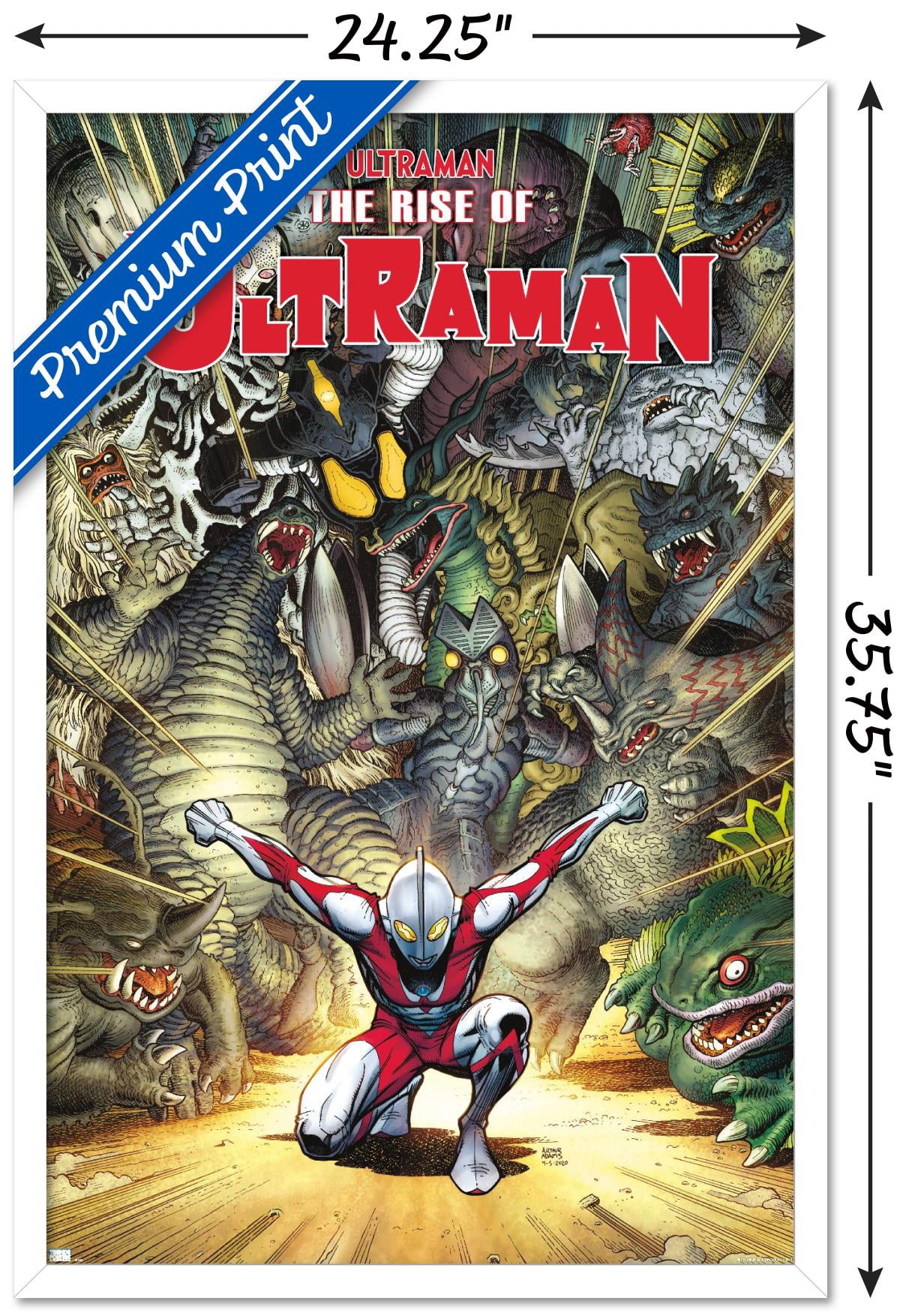 The Rise of Ultraman - Cover #2 Variant by Arthur Adams Wall Poster, 22.375" x 34" Framed