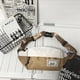 thumbnail image 1 of Bolsa De Hombro Bolso de hombro compuesto de nylon transpirable con viaje de compras con cremallera (caqui blanco) Tmvgtek Para Estrenar, 1 of 3