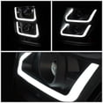 thumbnail image 5 of DNA Motoring For 15-20 Chevy Suburban Tahoe LED DRL Projector Headlight Lamps Pair Black Amber, 5 of 9