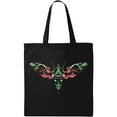 thumbnail image 1 of Smartprints Green Oleander Hawk-moth Tote Bag - Image by Shutterstock, One Size Cotton Canvas Tote Bag, 1 of 4
