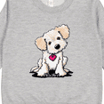 thumbnail image 3 of Inktastic Cream Doodle Pup Toddler Sweatshirt, 3 of 4