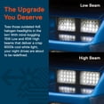 thumbnail image 2 of Faros LED Rectangulares 4x6 Pulgadas 45W H4 Alta y Baja Online LED Store, 2 of 8