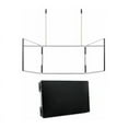 thumbnail image 2 of Regalo ideal para personas con estilo, portátil y fácil de llevar para viajeros frecuentes, espejo de 3 vías con ángulo de visión de 360 grados, vidrio antivaho transparente que mejora la experiencia, 2 of 5