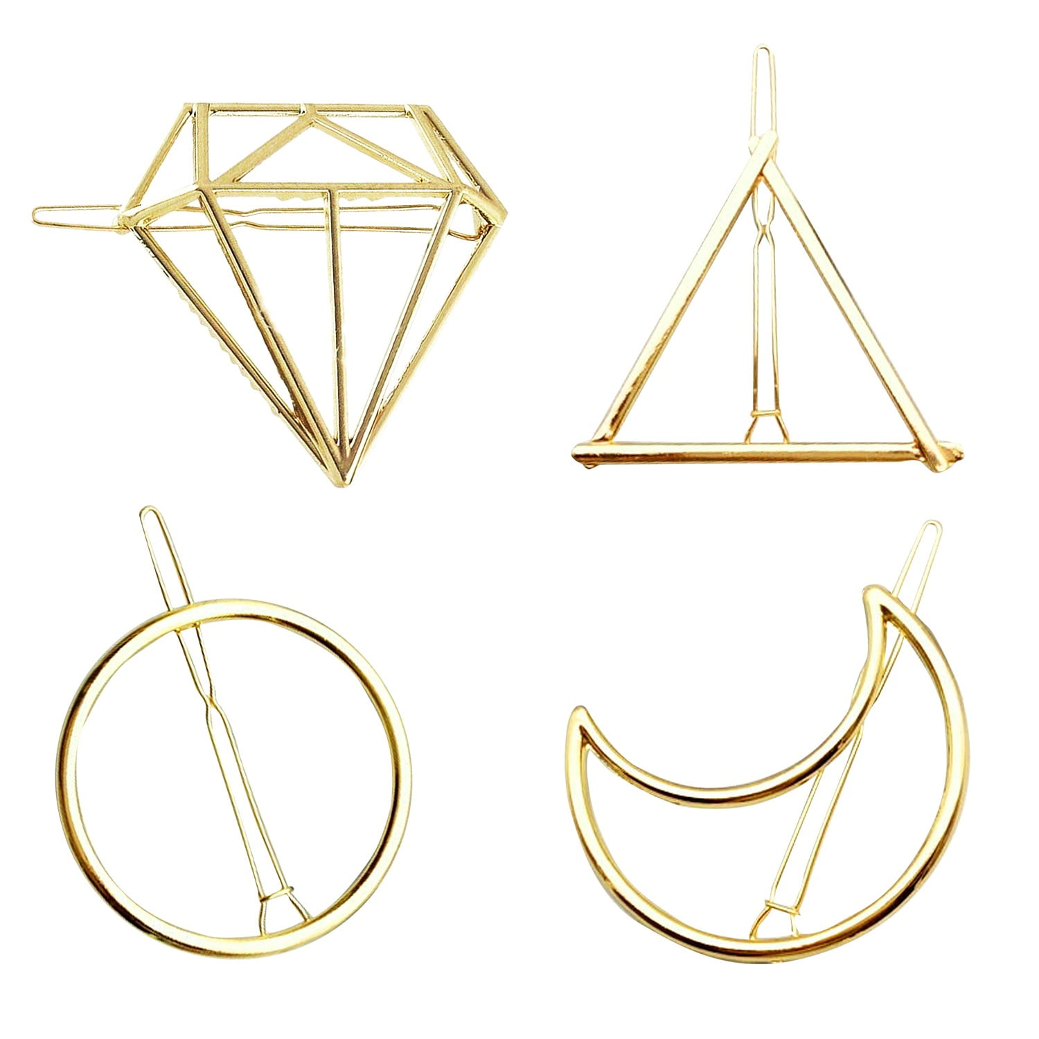 Women Hairpin Acrylic Hair Clip Triangle Circle Leopard Print Geometric Barrette Women Hairpin Acrylic Hair Clip Triangle Circle Leopard Print Geometric Barrette