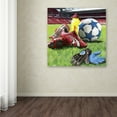 thumbnail image 3 of Trademark Fine Art 'Football IV' Canvas Art by The Macneil Studio, 3 of 3