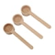 thumbnail image 4 of Cuchara medidora de madera de 3 piezas, medición precisa, cuchara de café con veta de madera sin pintar para mascarillas, té y manualidades., 4 of 14