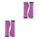 thumbnail image 1 of Eigraketly 1 par de empuñaduras para manillar de bicicletas, portátil, antideslizante, ergonómico, a prueba de golpes, accesorios de extremo de barra de Violeta 2piezas Eigraketly CBP490752, 1 of 6