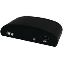 QFX CV-103 Digital Converter Box W Ul Adapter, Black