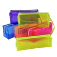 thumbnail image 3 of Caja de plástico transparente para guardar bolígrafos, estuche escolar, portalápices, bolsa para pinceles de pintura, papelería de regalo, 1 unidad, 3 of 4