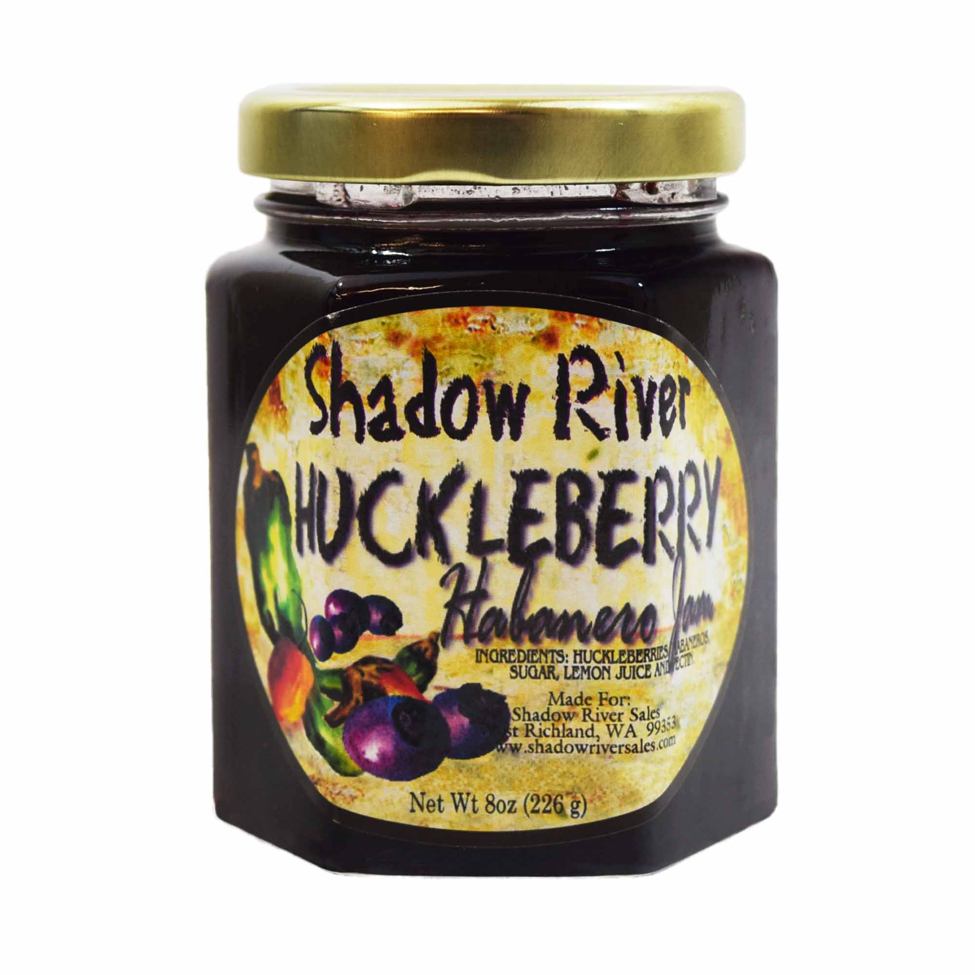 Shadow River Wild Huckleberry Habanero Hot Pepper Spicy Gourmet Jam 8