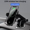 thumbnail image 1 of RYRDWP Qi Wireless Car Charger Auto Clamping Vent Phone Holder, 1 of 9
