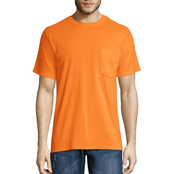 Hanes Men's Workwear Short Sleeve Pocket Tee (2-pack)