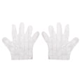 thumbnail image 4 of Gants Polyvalents Sans Latex Jetables en PE pour Enfants, de Qualité Alimentaire, Protecteurs pour Manger, 100 Pcs, 4 of 9