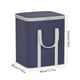 thumbnail image 3 of Dark Blue Double Shoulder Storage Bag Thickened Large Capacity Quilt Storage Bag Household Clothing Storage Box, 3 of 6
