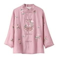 thumbnail image 4 of BILIKEYU Women's Chinese Embroidery Improvement Dress Top, Womens Pajamas, Fall Pajamas Women, Fall Clothes, 4 of 4
