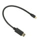 Câble Mini DP vers DisplayPort 8K, Transmission Bidirectionnelle Longueur 30cm 32,4gbps Câble Mini DP vers DP 8K pour Ordinateurs – image 4 sur 8