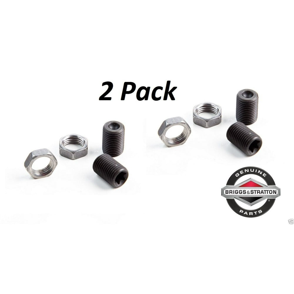 2 Pack Genuine Briggs & Stratton 690083 Rocker Arm Adjuster OEM