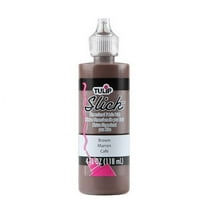 Tulip Slick Brown Dimensional Fabric Paint, 4 fl oz