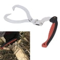 thumbnail image 1 of Log Grapple Hook, 8 inch Log Skidding Tong Comfortable Cr Plated  for Timber Handling, 1 of 7