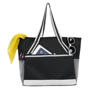 Chic Pink Tablet Mesh Tote Bag