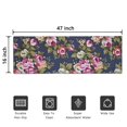 thumbnail image 5 of Pioneer Flower Floral Print Pattern Door Rugs,Washable Non Slip Door Mats Indoor,Decorative Door Mats,Entry Mat Indoor for Entrance,Bedroom,Kitchen,Bathroom,16"x47", 5 of 6