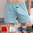 thumbnail image 2 of Ana Men Casual Wide Leg Cotton Boxer Shorts Briefs Home Wear Underwear Underpant, 2 of 9
