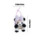thumbnail image 3 of Decoración del hogar, decoración de la habitación, decoración de la pared Lindo llavero de oso con lazo para mascota Lindo y dulce colgante de mochila escolar para bicicleta Colgante de mochila escola, 3 of 7