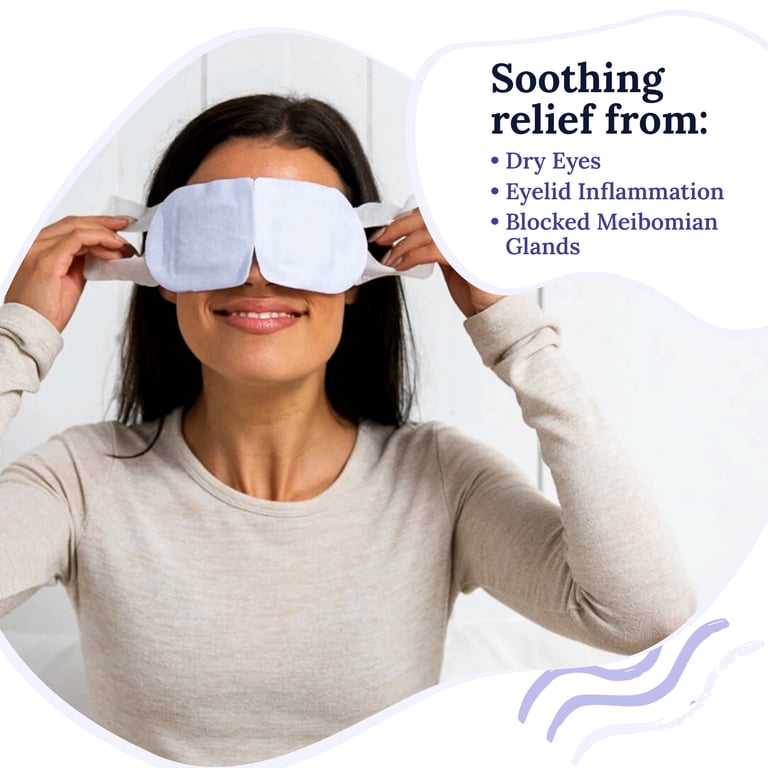 CorneaCare Self-Heating Warm Eye Masks, 8 Count photo 2