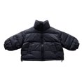 thumbnail image 2 of Esaierr Boys Girls down Puffer Jacket for Kids Baby ，Toddler Autumn Winter down Coat Thick Warm Outwear Short Standing Collar Casual Kid Cotton Snowsuit Jacket for 2-8Y, 2 of 7