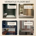thumbnail image 5 of Aiteng Diatomaceous Bath Rug, Super Absorbent Non Slip Bathroom Floor Mats, Washable Bathtub Room Shower Rug, Green, 5 of 5