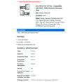 thumbnail image 2 of Door Mirror Set 2 Piece - Compatible with 2003 - 2006 Chevy Silverado 3500 2004 2005, 2 of 2