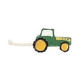 thumbnail image 3 of Country Living Faux Leather Green Tractor Dog Chew Toy, 3 of 6