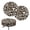 Classic Leopard Print, variant on Renewold Stretch Stool Cover Furniture Protector 12-14 Inch Soft Elastic Irish Bar Stool Cover Washable Slipcovers for Easter Decor, 2 Count, Retro Bunny Floral