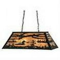 thumbnail image 2 of Meyda Tiffany 82372 6 Light 33" Wide Linear Pendant - Black, 2 of 2