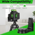 thumbnail image 2 of Laser Level Magnetic Bracket 360° Rotatable Level Support Bracket Portable Level Holder Light Weight Level L Bracket,1 * Laser Level Magnetic Bracket, 2 of 6