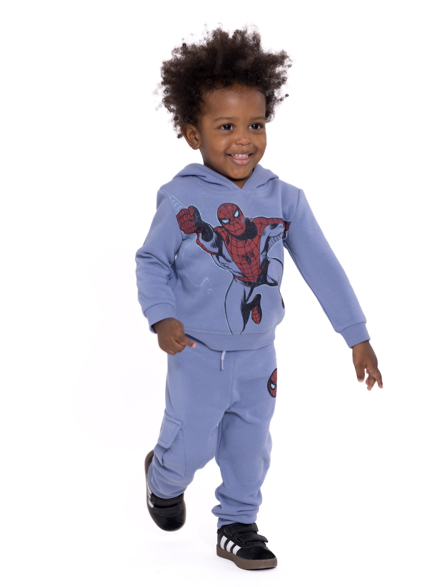 Spider-Man Toddler Boy Hoodie and Joggers Set, Sizes 12M-5T