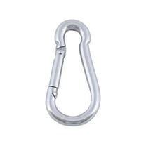 WHITECAP IND Whitecap S-1113P Stainless Steel Carabiner - 4" Length
