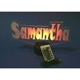 thumbnail image 5 of Name Night Light Up Lamp Any Name Shape LED Personalized Create Your Own Name Custom Made Desk Table Lamp, Our Newest Feature - It's WOW, With Remote 16 Colors Changing, Free Engraving, Great Gift, 5 of 10