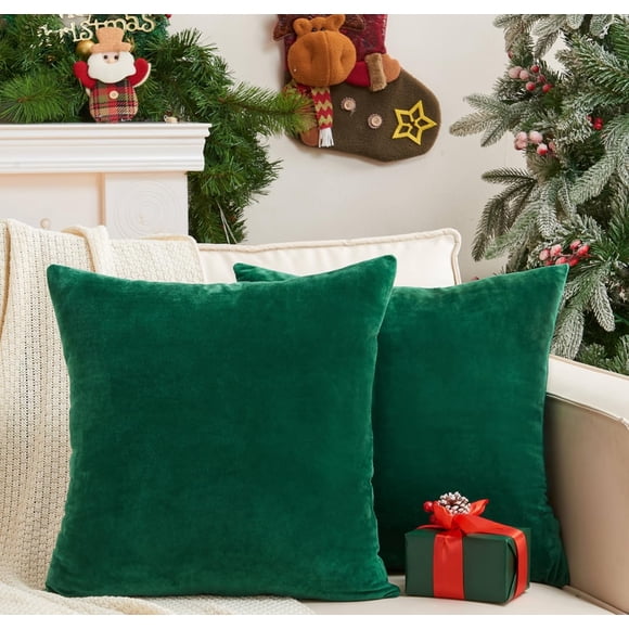 Fundas de almohada decorativas GriNeed, 2 unidades, terciopelo, 50 x 50 cm
