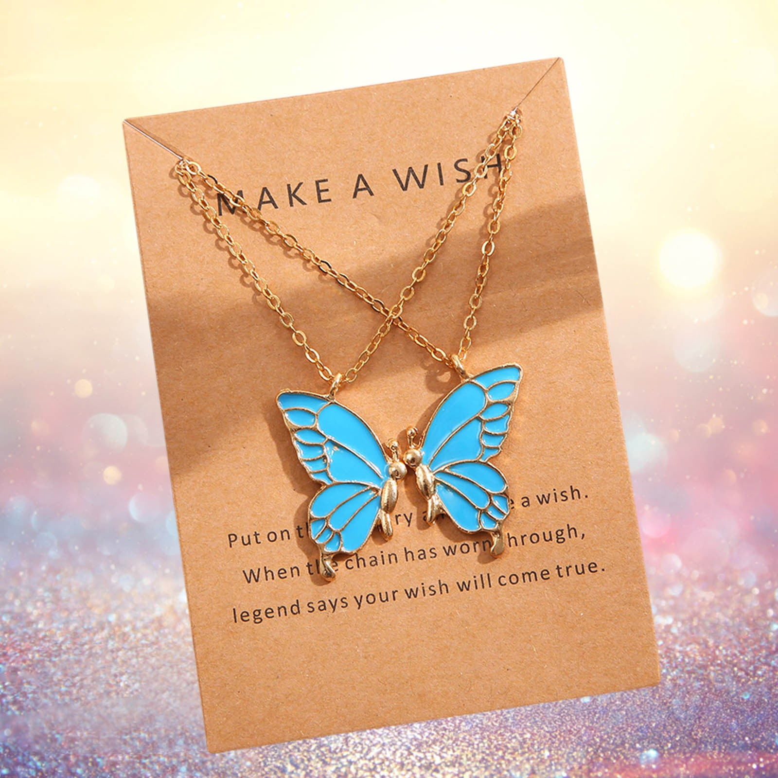 VAttract Butterfly Choker Necklace 18K Gold Plated India | Ubuy