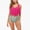 Hot Pink Tankini Sets 07, variant on up to 60% off Gifts Usmixi Sexy Swimsuits for Women 2 Pieces High Waist Tummy Control Modest Bathing Suits Sleeveless Crewneck Floral Print Swimwears Tankini Sets Black S