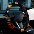 thumbnail image 6 of Owl 14.5 Inch Printing PVC Leather Steering Wheel Cover Car Wheel Covers Auto Accessories, 6 of 6
