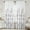 Leaves-dry Rose, variant on Non-See-Through Pink and White Privacy Sheer Curtains 52 X 63 Inch Length 2 Panels, Leaf Floral Printed Light Filtering Semi Sheer Window Curtains Drapes for Bedroom Living Room