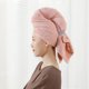 thumbnail image 1 of Pañuelo para la cabeza a cuadros, absorbente, grueso, para secar el cabello, gorro de baño de vellón coral, toalla para secar el cabello, 1 of 3