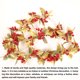 thumbnail image 2 of Ounissouiy Decoración de vid de Navidad, diseño de escena de Navidad DIY exquisito, guirnalda de plantas artificiales, adorno para el hogar, colgantes de Kits de decoración para fiestas Ounissouiy HA069637-00, 2 of 6