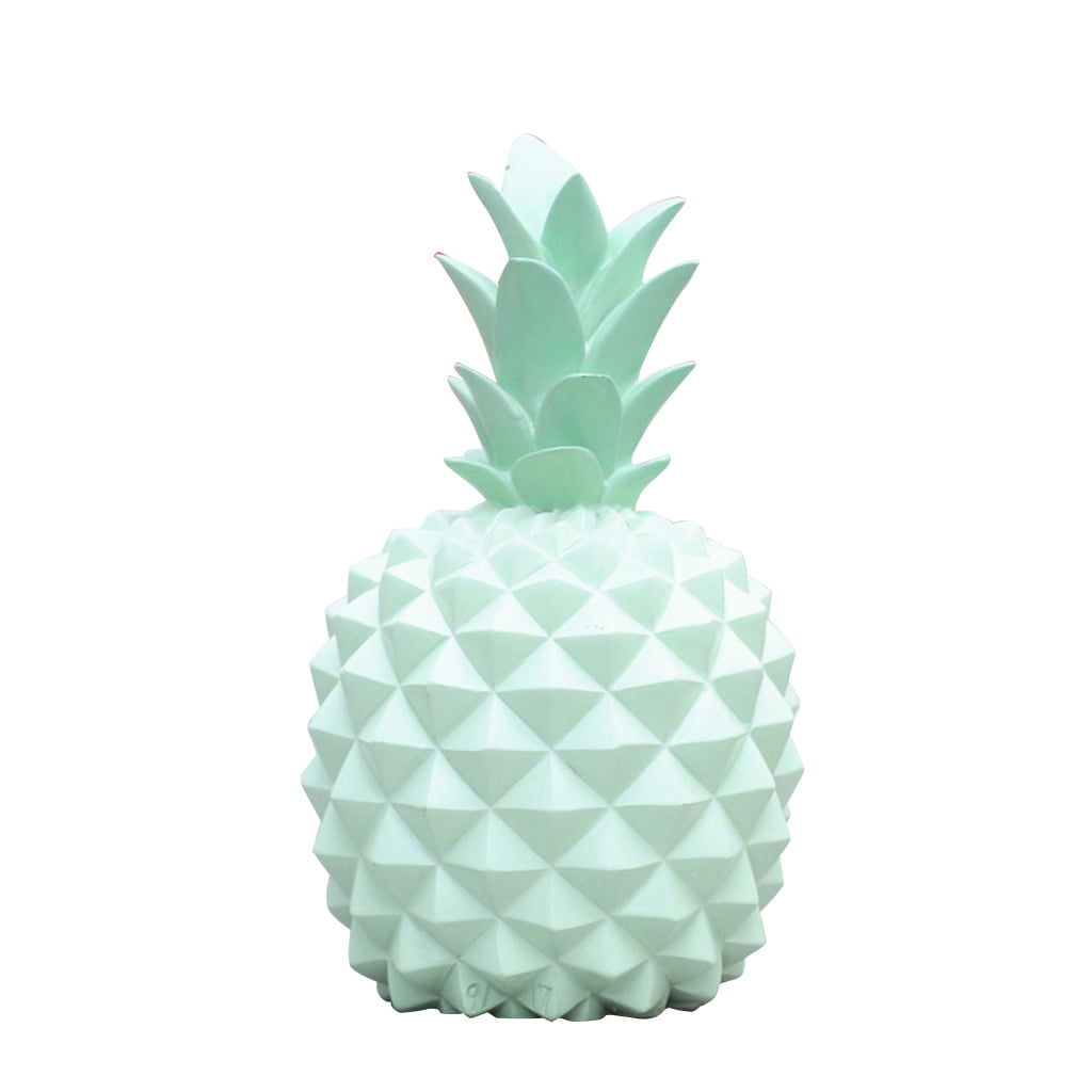 Novelty Piggy Bank Resin Pineapple Money Box Home Holiday Decorative Crafts 